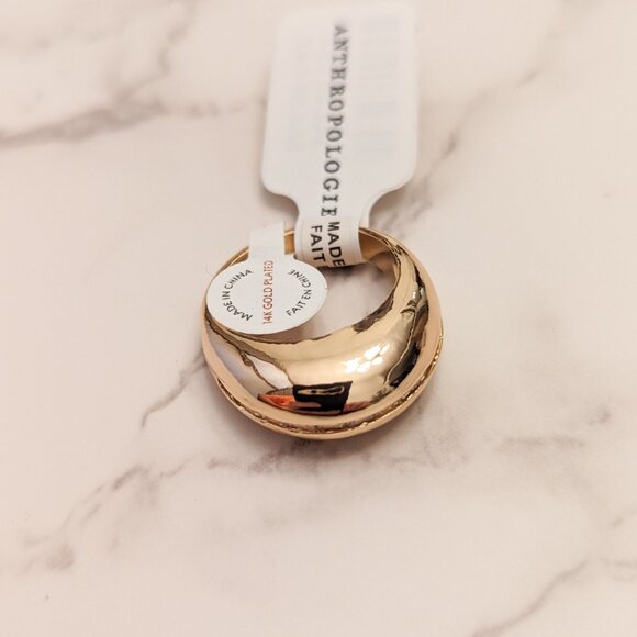 Anthropologie Signet Ring - Picture 9 of 10